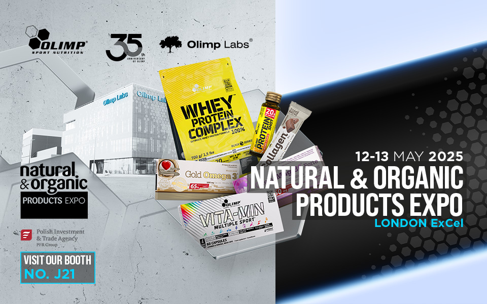 Olimp Labs at the UK NATURAL & ORGANIC PRODUCTS EXPO in London