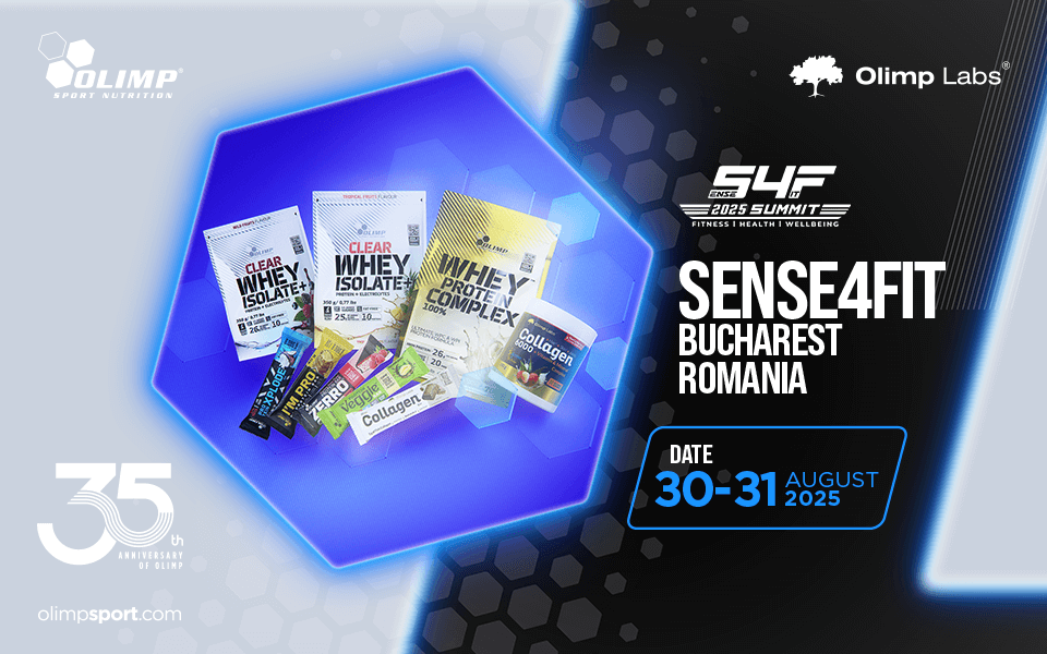 Olimp at Sense4Fit Expo Bucharest, Romania