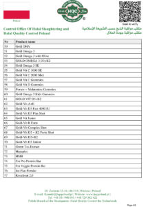 Halal Certificate 2025